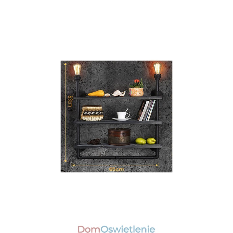 Kinkiety Mini Styl Rustykalny Domek Metalowy