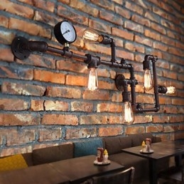 Kinkiety Mini Styl Rustykalny Domek Metalowy