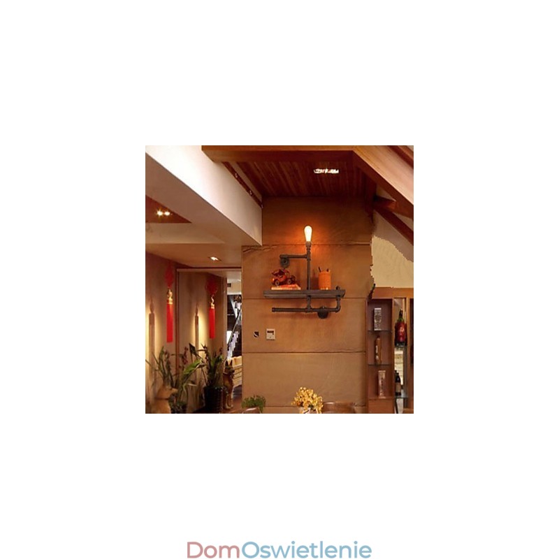 Kinkiety Mini Styl Rustykalny Domek Metalowy