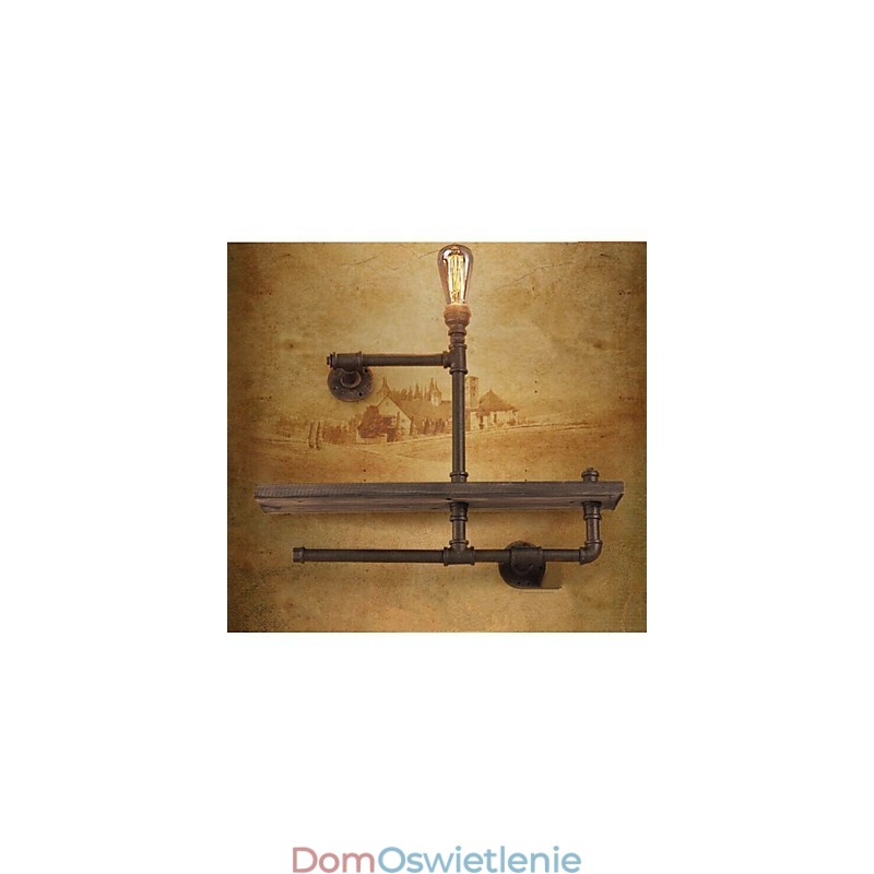 Kinkiety Mini Styl Rustykalny Domek Metalowy