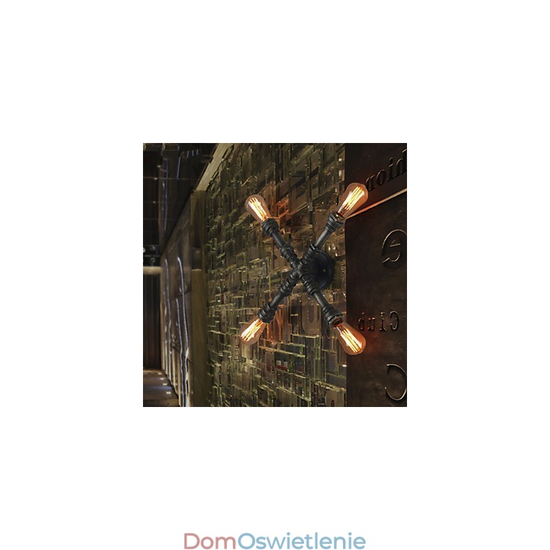 Kinkiety Mini Styl Rustykalny Domek Metalowy