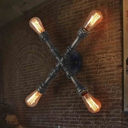 Kinkiety Mini Styl Rustykalny Domek Metalowy