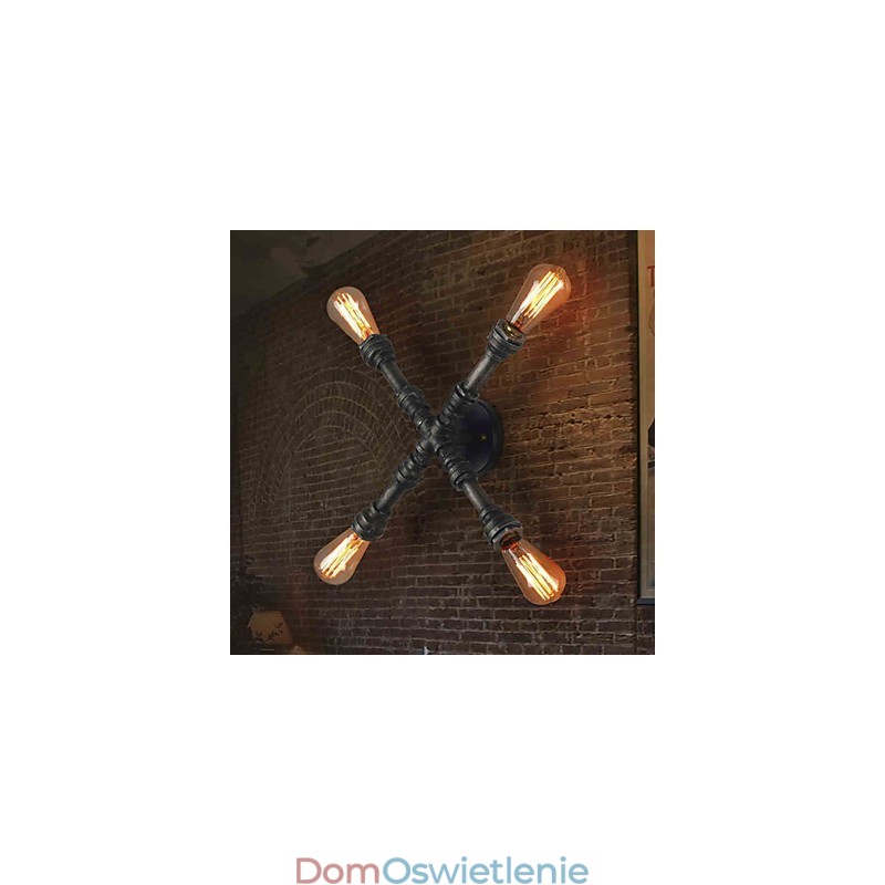 Kinkiety Mini Styl Rustykalny Domek Metalowy