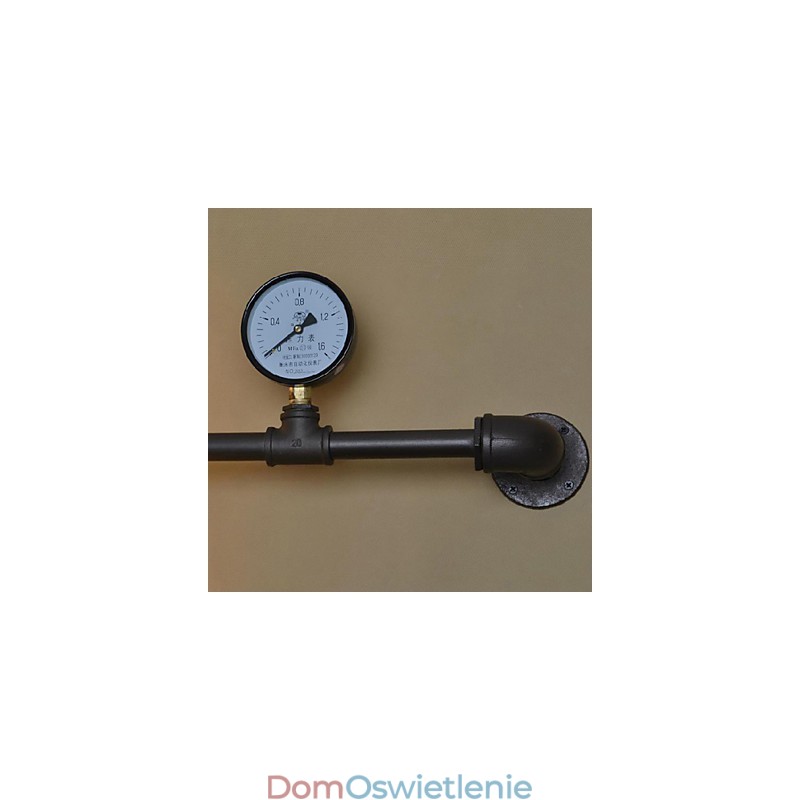 Kinkiety ścienne 5 świateł rura wodna żelazo styl mini styl industrialny rustykalny metal