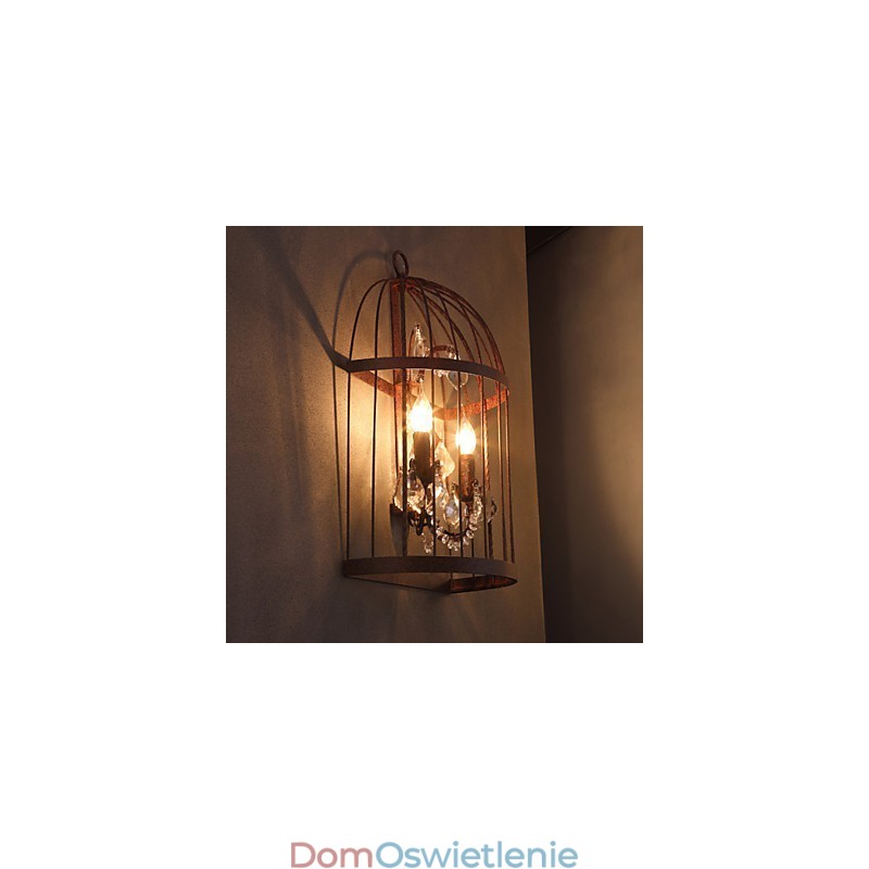 Kinkiety ścienne w stylu Mini Rustykalny domek Metal