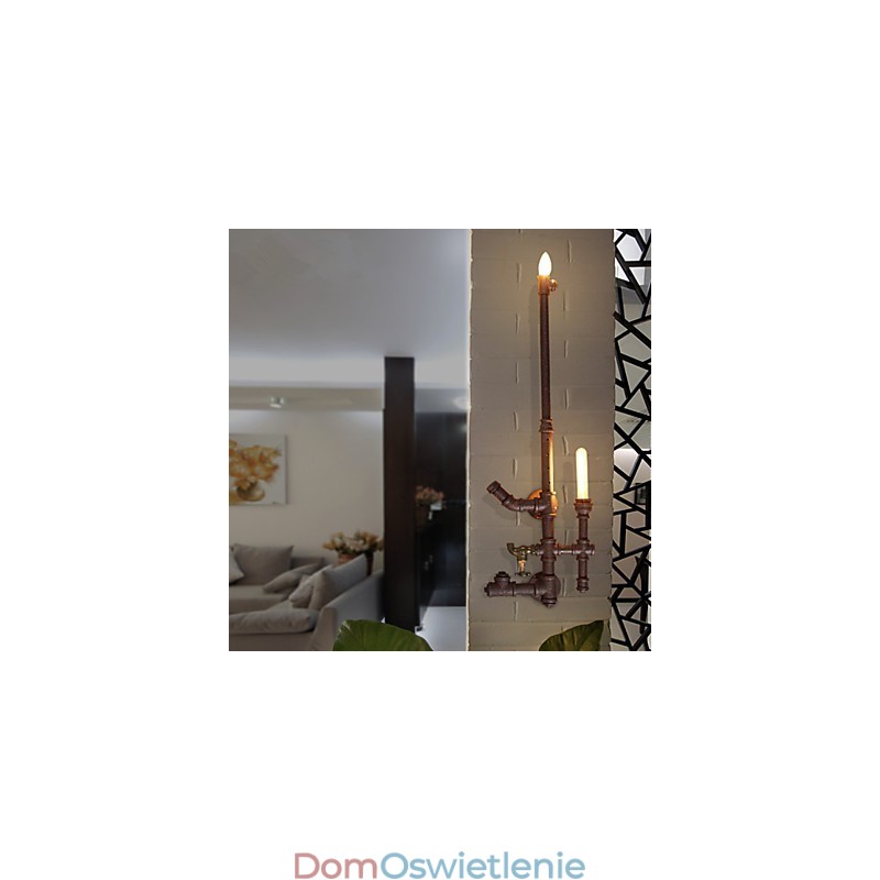 Kinkiety Mini Styl Rustykalny Domek Metalowy