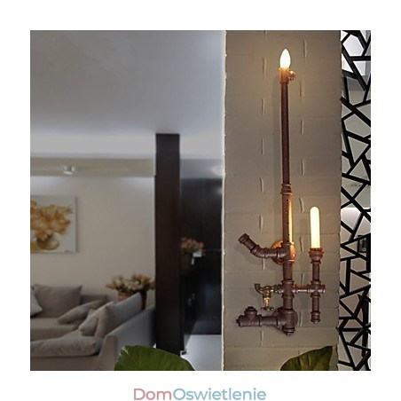 Kinkiety Mini Styl Rustykalny Domek Metalowy Kinkiety Mini Styl Rustykalny Domek Metalowy