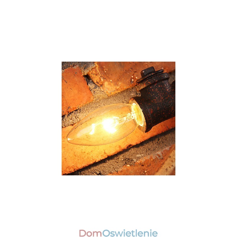 Kinkiety Mini Styl Rustykalny Domek Metalowy