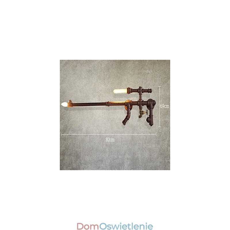 Kinkiety Mini Styl Rustykalny Domek Metalowy