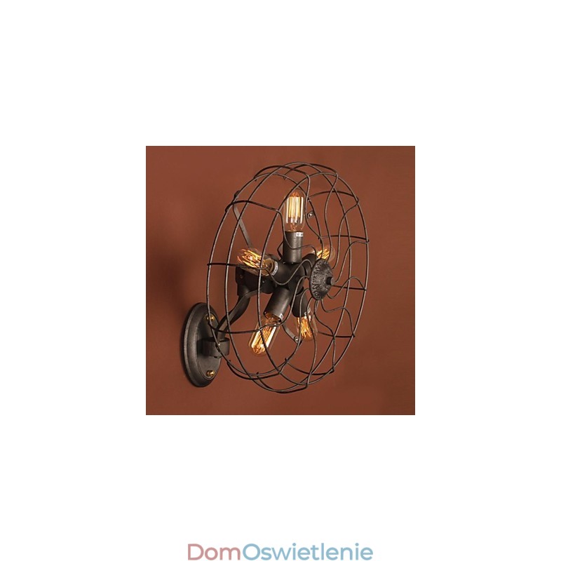 Kinkiety ścienne w stylu Mini Country Metal