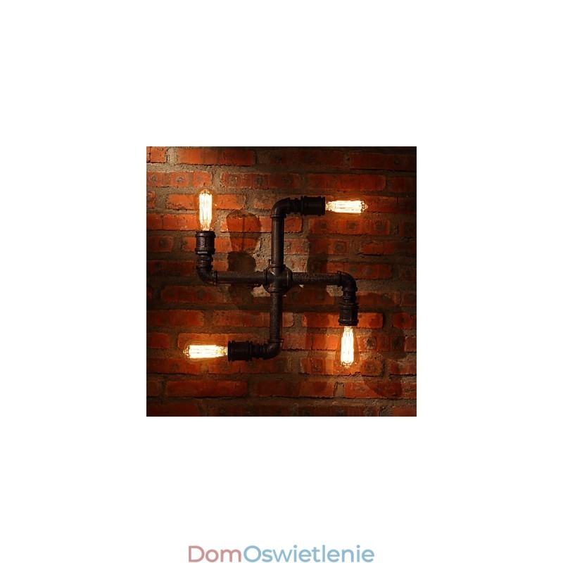 Kinkiety ścienne Retro Bar Żelazo Mini Styl Rustykalny Domek Metalowy