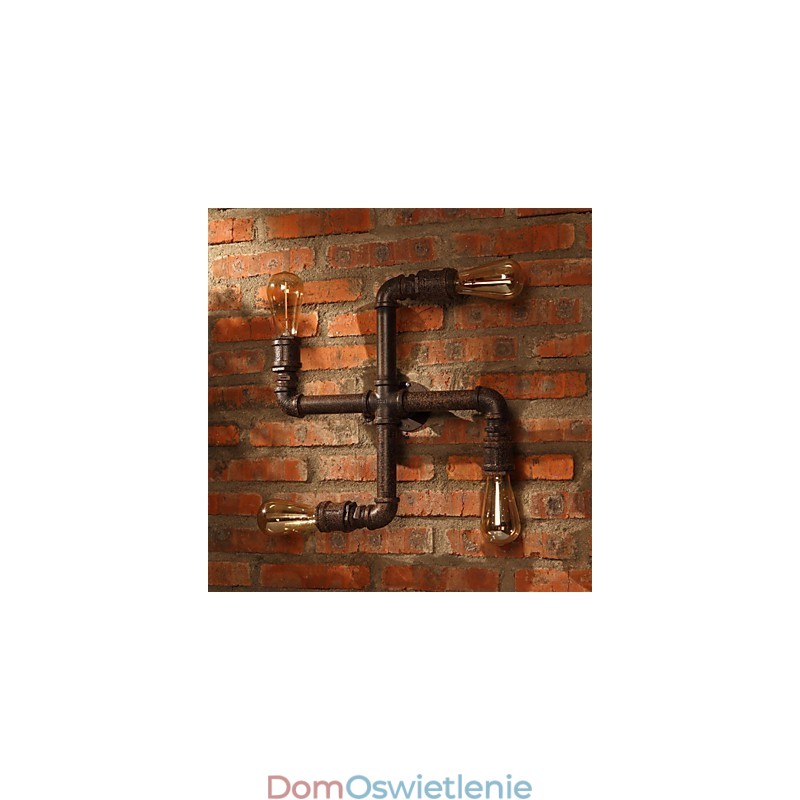 Kinkiety ścienne Retro Bar Żelazo Mini Styl Rustykalny Domek Metalowy