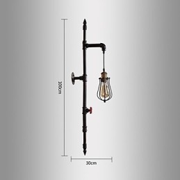 Kinkiety Mini Styl Rustykalny Domek Metalowy