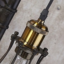 Kinkiety Mini Styl Rustykalny Domek Metalowy