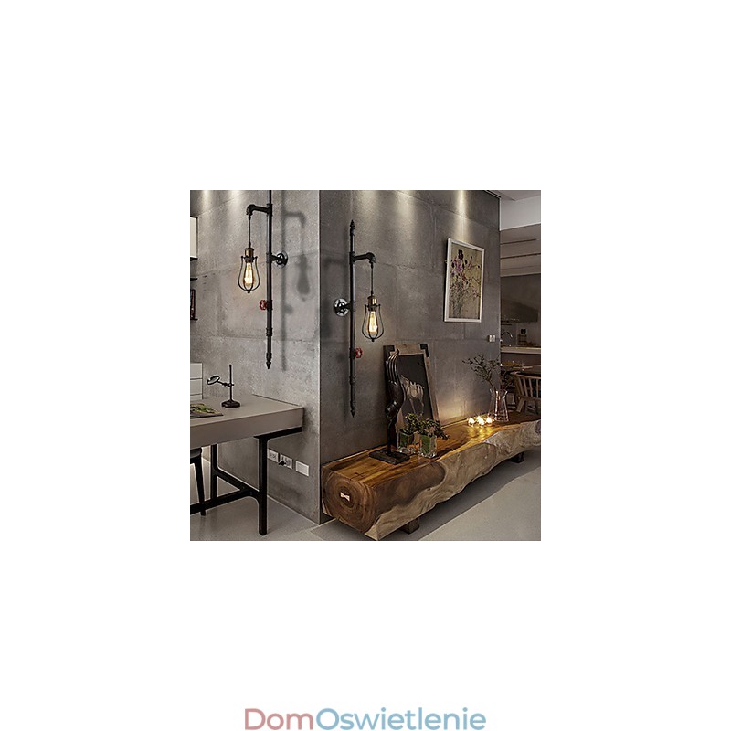 Kinkiety Mini Styl Rustykalny Domek Metalowy