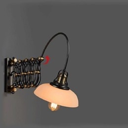 Vintage Industrial American Country Restaurant Sypialnia Gabinet Kreatywne Schody Lampa Alejka Teleskopowe Żelazne Kinkiety