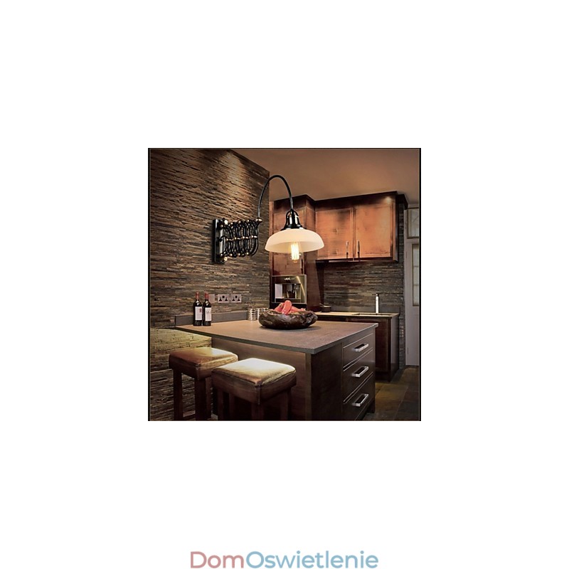 Vintage Industrial American Country Restaurant Sypialnia Gabinet Kreatywne Schody Lampa Alejka Teleskopowe Żelazne Kinkiety