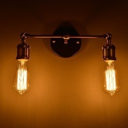 Kinkiety do domu Kinkiety Minimalistyczne wnętrze Korytarz Lampa z kutego żelaza Sypialnia Lampki nocne do salonu