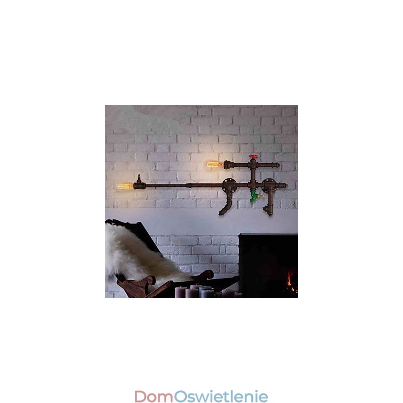 Kinkiety Mini Styl Rustykalny Domek Metalowy