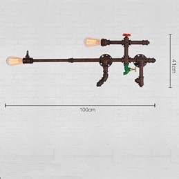 Kinkiety Mini Styl Rustykalny Domek Metalowy