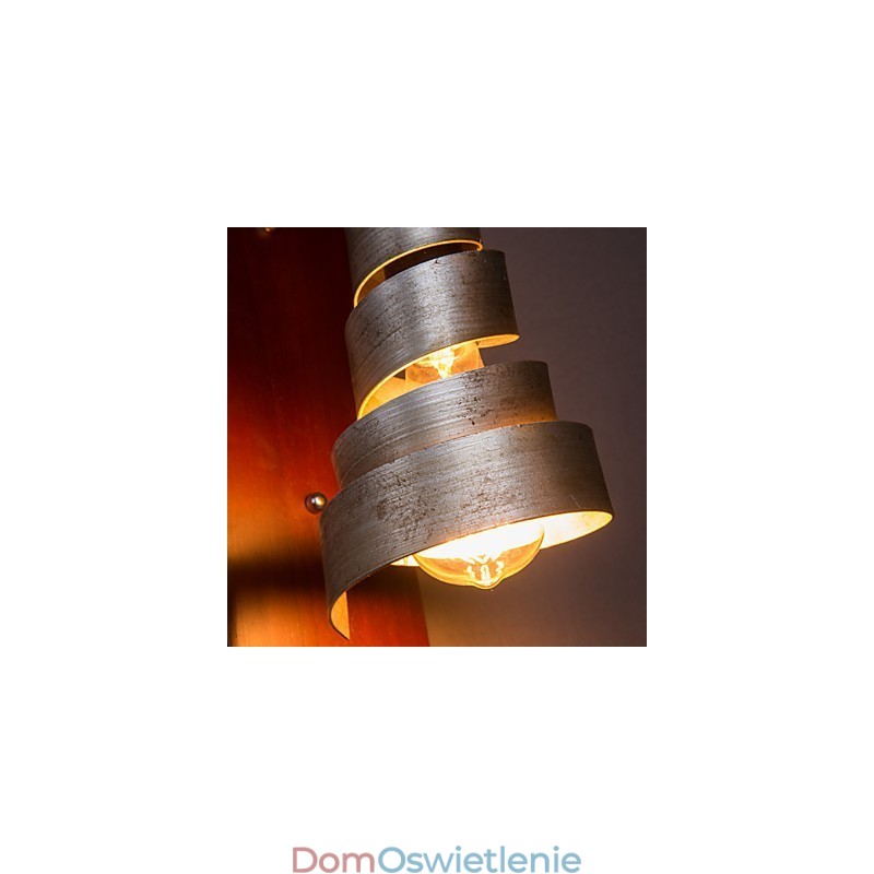 Antyczne kinkiety drewniane 1 światło