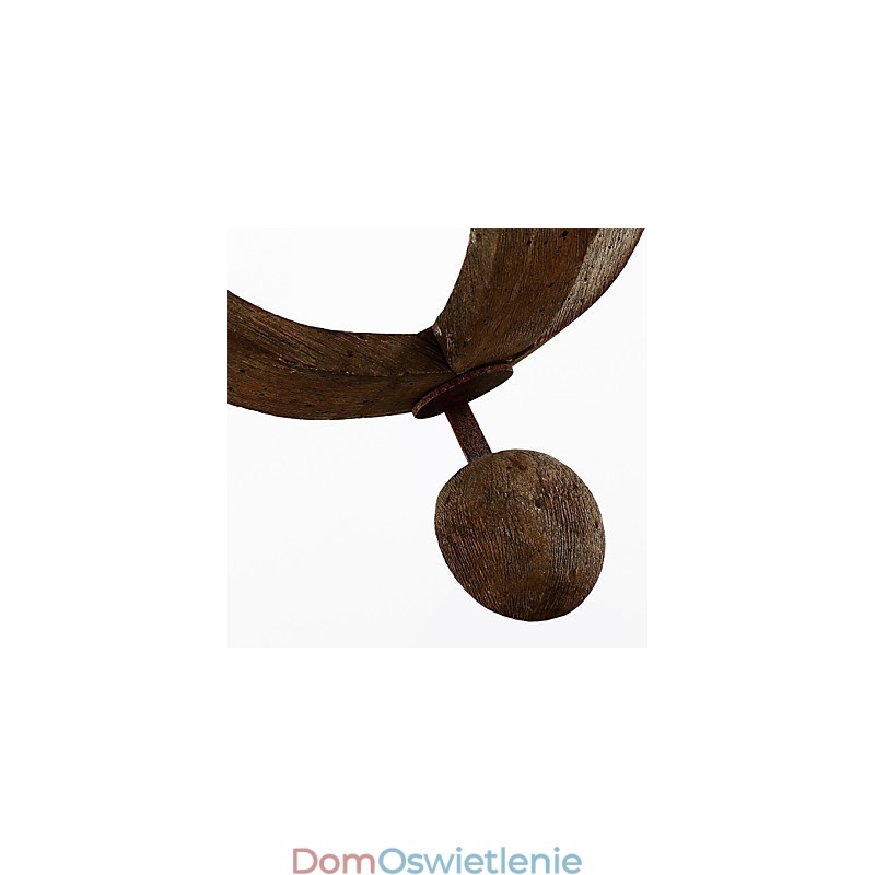 Kinkiety ścienne w stylu miniaturowym Rustykalny domek z drewna bambusowego