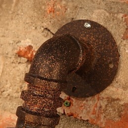 Kinkiety Mini Styl Rustykalny Domek Metalowy