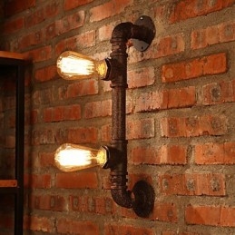 Kinkiety Mini Styl Rustykalny Domek Metalowy
