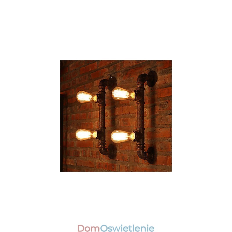 Kinkiety Mini Styl Rustykalny Domek Metalowy