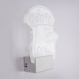 Lampa ścienna akrylowa PCV Lampa świetlna Nowoczesna współczesna metalowa