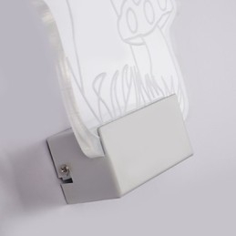 Lampa ścienna akrylowa PCV Lampa świetlna Nowoczesna współczesna metalowa