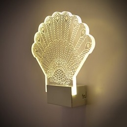 Lampa ścienna akrylowa PCV Lampa świetlna Nowoczesna współczesna metalowa