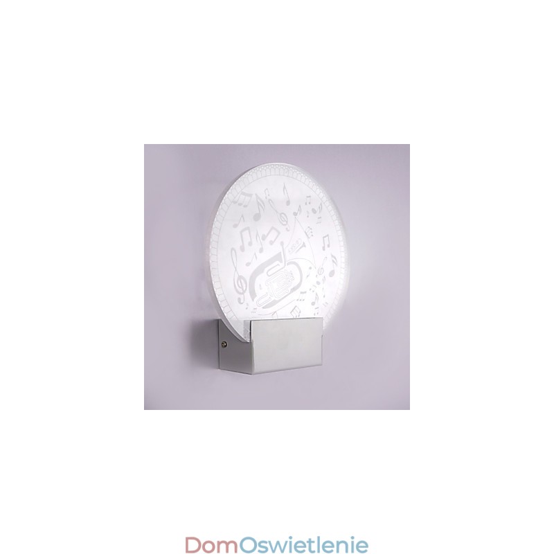 Lampa ścienna akrylowa PCV Lampa świetlna Nowoczesna współczesna metalowa