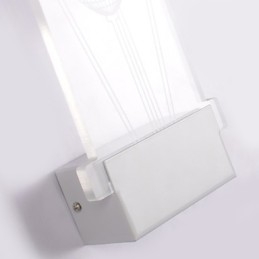 Lampa ścienna akrylowa PVC Lampa świetlna Nowoczesna współczesna metalowa