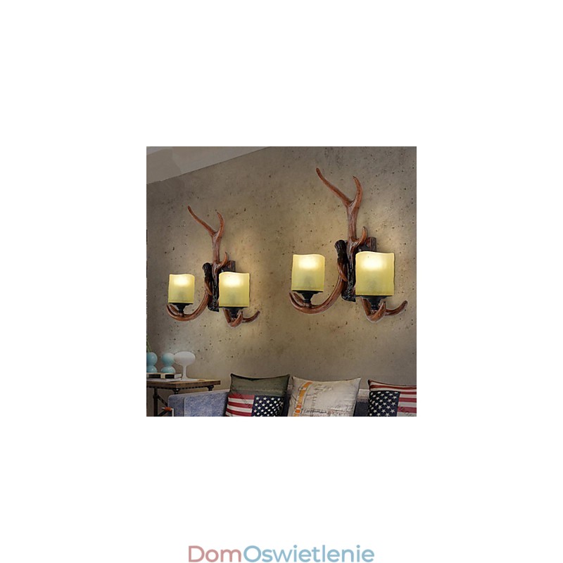 Kinkiety Mini Styl Tradycyjny Klasyczny Żywica