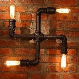 Kinkiety Mini Styl Rustykalny Domek Metalowy