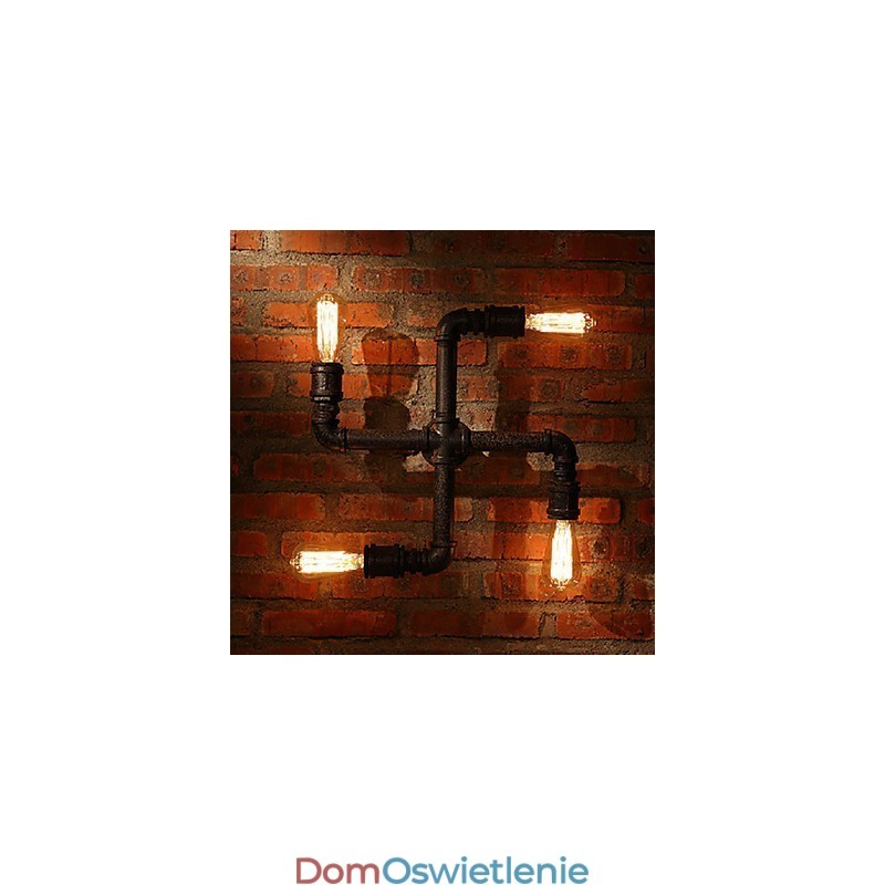 Kinkiety Mini Styl Rustykalny Domek Metalowy
