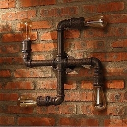 Kinkiety Mini Styl Rustykalny Domek Metalowy