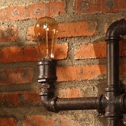 Kinkiety Mini Styl Rustykalny Domek Metalowy