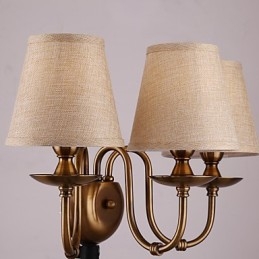 Kinkiety Ścienne Lampy Ścienne Do Czytania Mini Styl Rustykalny Domek Metalowy