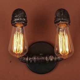 Kinkiety ścienne w stylu Mini Rustykalny domek Metal