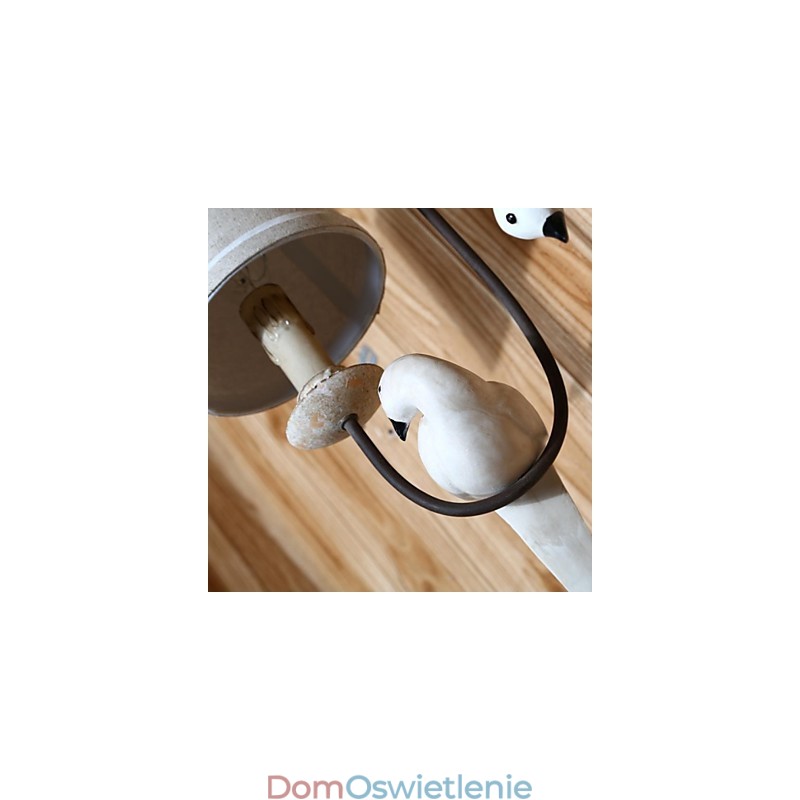 Kinkiety ścienne w stylu Mini Country Wood Bamboo