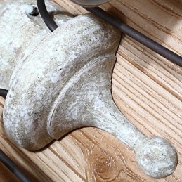 Kinkiety ścienne w stylu Mini Country Wood Bamboo