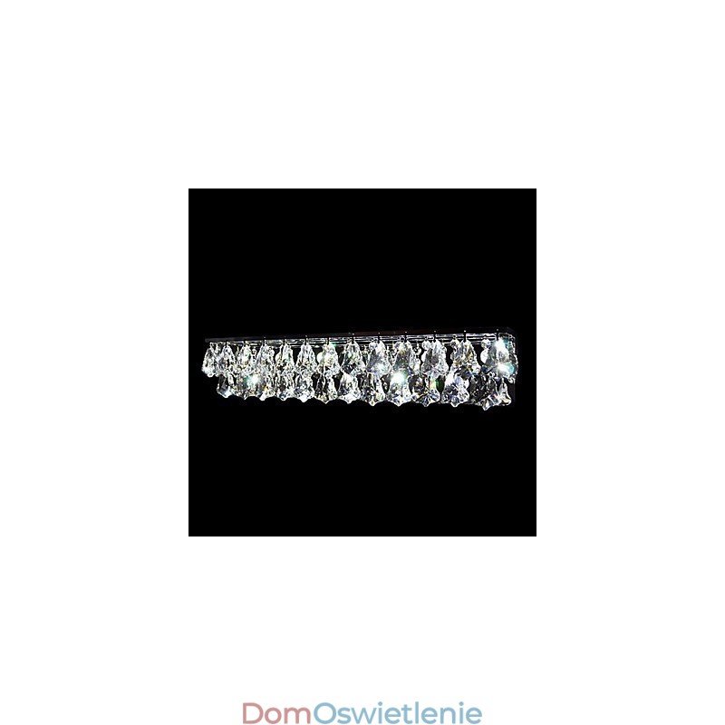 Kryształowe lampy ścienne do montażu na płasko Nowoczesne współczesne metalowe