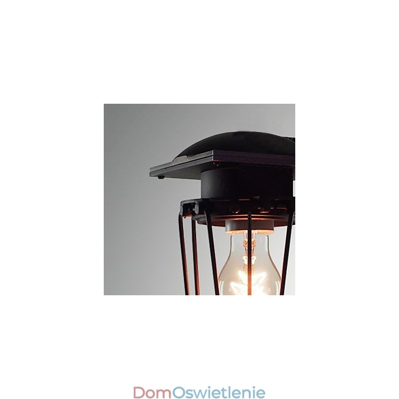 Retro kute kinkiety pojedyncza głowica antyczna lampa ścienna wspomnienie lampy Loft amerykański żelazo vintage małe klatki kinkiet