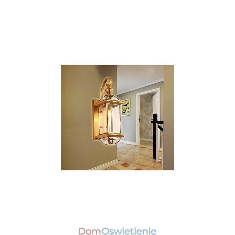 Kinkiety Mini Styl Tradycyjny Klasyczny Metal