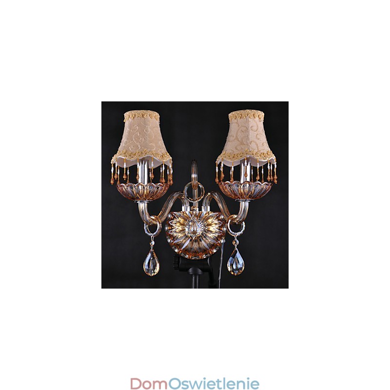 Mini kinkiety nowoczesne srebrne chromowane metalowe
