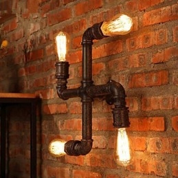 Kinkiety Mini Styl Rustykalny Domek Metalowy