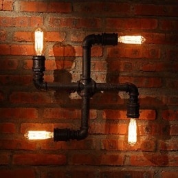 Kinkiety Mini Styl Rustykalny Domek Metalowy