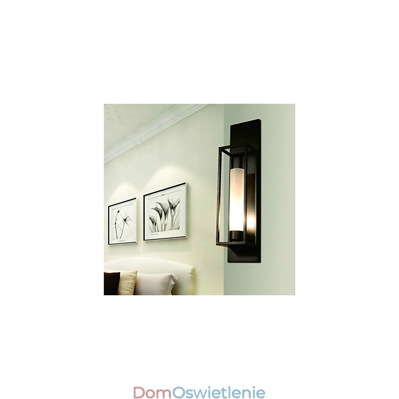 Kinkiety Kinkiety Rustykalny domek Metal Jadalnia Sypialnia Czytelnia Metal + Szkło